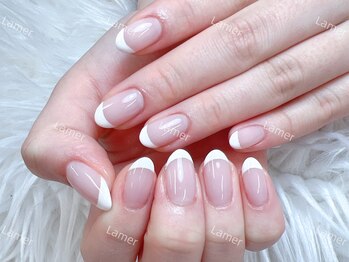 ラメール(La mer)/カラーフレンチネイル