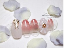 ラフネイル(Laugh nail)/シンプルアート &nbsp;￥7700