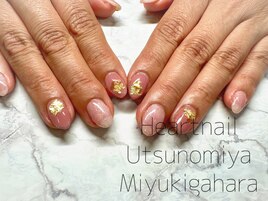【店舗限定】ピンクシェルネイル