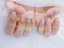 ビーネイル 新松戸(BE NAIL)/ワンカラー埋め尽くし2本