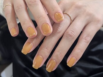 アンドネイル(+ and Nail)/ワンカラー/イエロー/シロップ