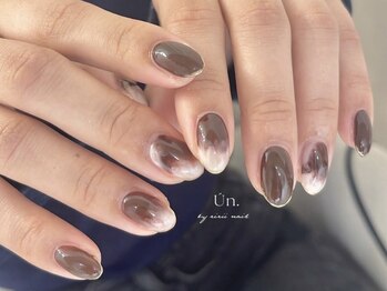 ウヌ(Un.)/カフェラテモヤモヤネイル＊