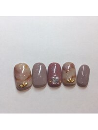 大理石ネイル