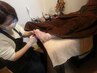 角質除去+リフレクセット(フットバス付き)　￥4180