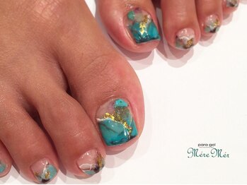 メールメール 和光市本店(MereMer)/天然石フットネイル