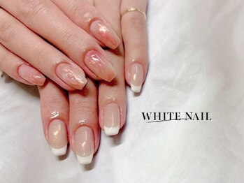 ホワイトネイル(WHITE NAIL)の写真/≪再現度の高さ×モチの良さ≫クーポン4980円～！種類豊富なアート/キャラクターアート/持ち込みもOK♪