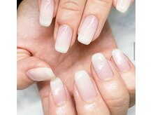 はあとねいる 宇都宮御幸ヶ原店/【通常】乳白色グラデーション