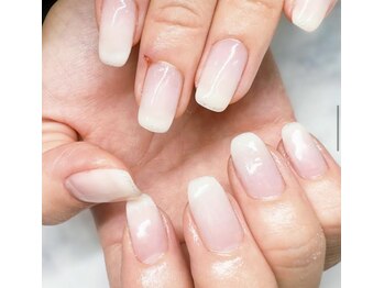 はあとねいる 宇都宮御幸ヶ原店/【通常】乳白色グラデーション