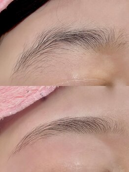 イリゼ 飯塚店(iris’ee)の写真/アイブロウリフト新登場!自眉を活かした毛流れを作るアイブロウリフト×眉WAXの組み合わせで更に似合わせ♪