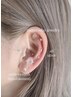【土日祝ご来店限定!選べる!耳ツボジュエリー】両耳12粒まで ¥4950→¥3900
