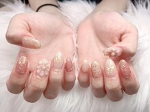 ブルーム(Bloom)/・.+゜お花ネイル・.+゜