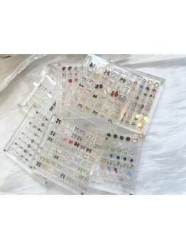 カラー・パーツの種類が豊富