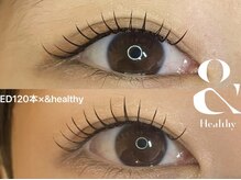 フィールラッシュ バイ グリーン(FEELLASH by green)/&healthy×LED120本