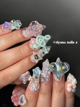 エクアネイルズ(Akuwa nails)/スカルプ◆150分アートやり放題