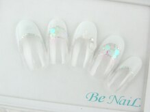 ビーネイル(Be NaiL)/ホワイトホロネイル