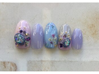 ネイルサロン ビューティーマジック 川口店/雑誌掲載作品