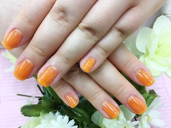 プルミエ ネイル(Premier Nail)/シアーオレンジ