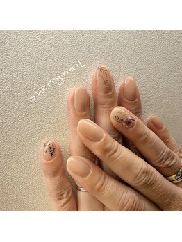 ネイルアヴァンス イオンモール和歌山店(Nail AVANCE．)/ボタニカルフラワーネイル