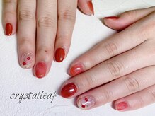 ネイルサロン クリスタルリーフ(Nailsalon Crystal Leaf)/フラワーネイル