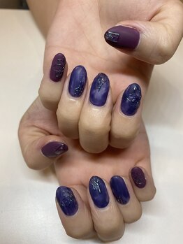 アールエム(Rm)/8月#ネイル