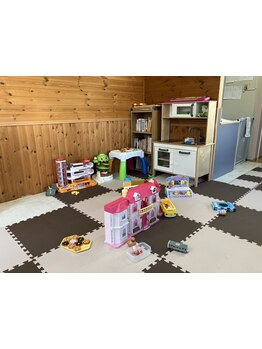 お子様同伴OKのサロン