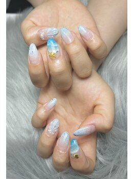 プー(Puu)/海アートネイル