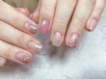 シキナ(shikina)/ツイード　グラデーション　冬