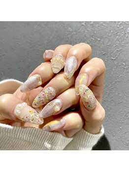 ネイルズ ヒマワリ(Nails Himawari)/【前田担当】持ち込みデザイン