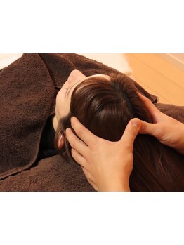 ヘッドスパで癒されたい