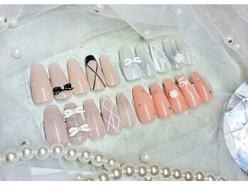 ガーリーネイルデザイン♪