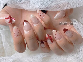 アネラネイル(anela nail)の写真/【持ち込みデザイン大歓迎★自店付け替えジェルオフ無料】町田の高リピート率サロン！パーツも多数ご用意♪