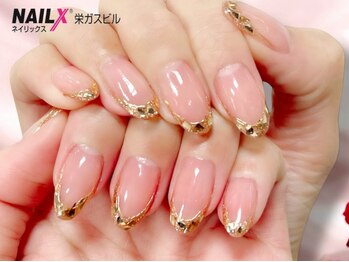 ネイリックス 栄ガスビル(NAILX)の写真/【大人可愛いデザイン勢揃い】好感度バツグン♪大人可愛いデザインでときめきを◎リピーター続出！