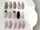 アリュール 玉造(ALLURE)の写真/《付替オフ無料》毎月通いたくなる♪大人可愛いトレンドネイル