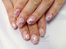 ネイルサロン ビューティーマジック 川口店/ キラキラホログラムネイル