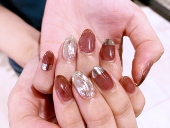 ネイルズ ララ(nails Lala)/ニュアンスネイル。