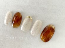 エマ ネイルズ(Emma Nails)/大人べっ甲☆