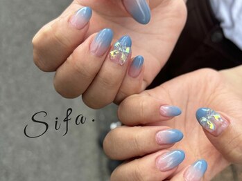 シファ(Sifa.)/夏カラーネイル