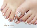 FOOTジェル秋　レオパード