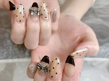 ミラクル 北浦和(mila-cle)/リボンネイル/人気デザイン