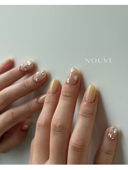 ヌーヴ(NOUVE)/hologram flower nail