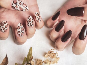 ヨヘン 芦屋店(YoHen)/ヒョウ柄アシンメトリー