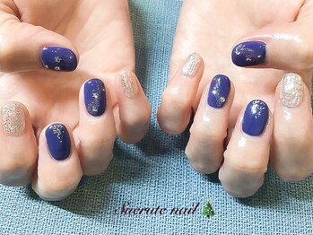 スエルテ ネイルサロン 北千住店/クリスマスネイル ¥8000