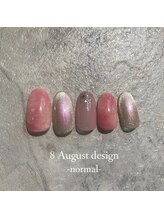 エトワールネイル 高崎筑縄町店(Etoile nail)/23年8月ノーマルハンド定額
