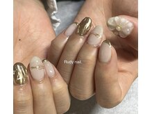 ルディーネイル(Rudy Nail)/ぷっくりお花