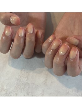 アルファシャルル 那覇 おもろまち(α.chalulu)/桃グラデ/カラーグラデーション