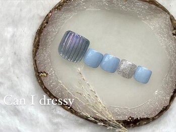 キャンアイドレッシー 府中/フット　バカラネイル