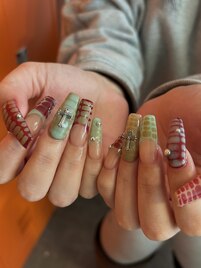 個性派ネイル
