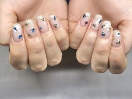 シンプルニュアンスネイル