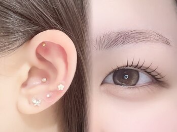 ノーブル(noble)/まつげパーマ＋耳つぼジュエリー