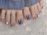 【foot】フットシンプル／お持ち込みアート4本埋め尽くし/付け放題　¥7990